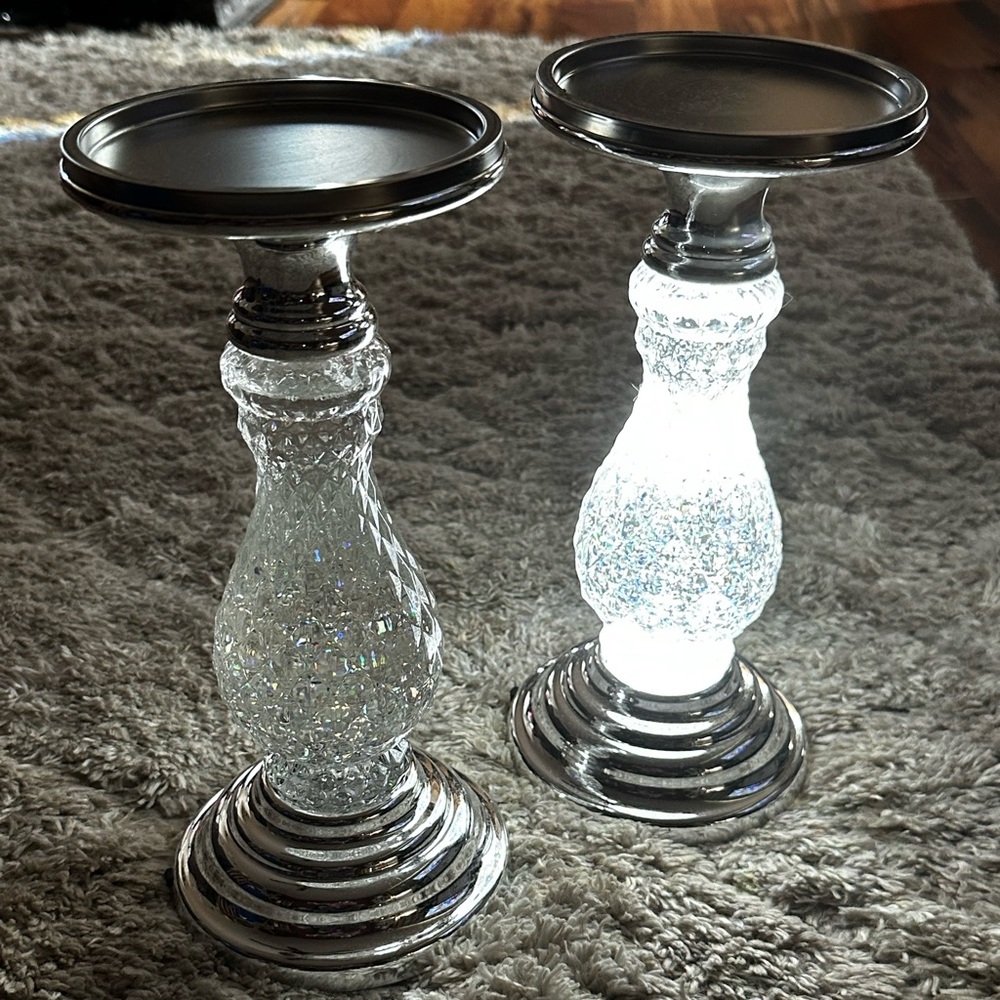 Bath & Body light-up glitter candle sticks